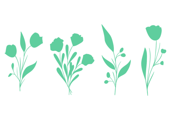 Download Set Flower Botanical Design Bundle - Bundle Collection