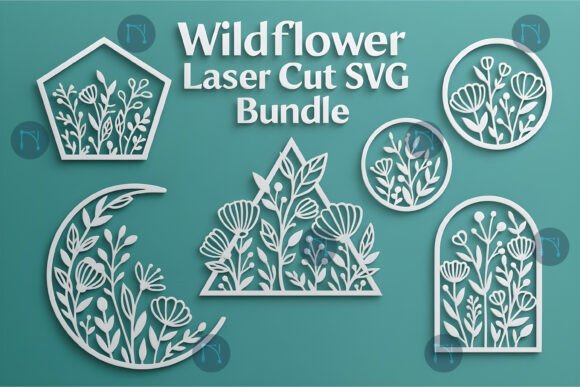 Download Wildflower Laser Cut SVG Bundle - Bundle Collection