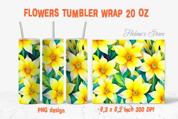 Download Yellow Daffodil Flowers Tumbler Wrap 20 - Yellow daffodil Collection