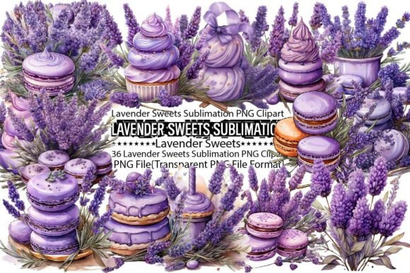 Download Lavender Sweets Sublimation Bundle - Bundle Collection
