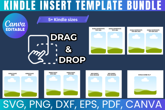 Download Kindle Insert Canva Template Bundle - Bundle Collection