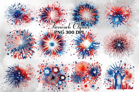 Download Fireworks Sublimation Clipart Bundle - Bundle Collection