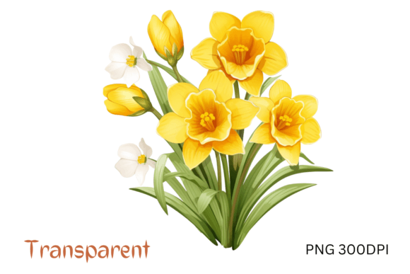 Download Yellow Daffodils Flowers Sublimation - Yellow daffodil Collection